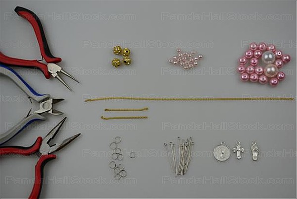 tools for making a pearl necklace